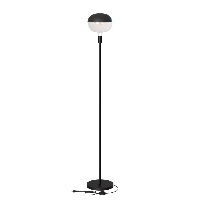 Calex Vloerlamp E27 – Tijdloos & Modern Zwart