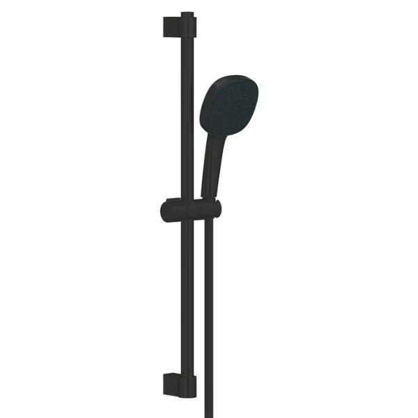 Grohe Tempesta Cube 110 Glijstangset - 2 Straalsoorten - Mat Zwart