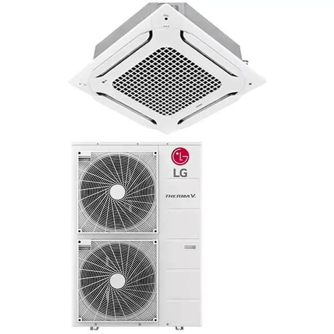 LG Cassette airco met afdekplaat UT42F-S R32 12,0 kW set