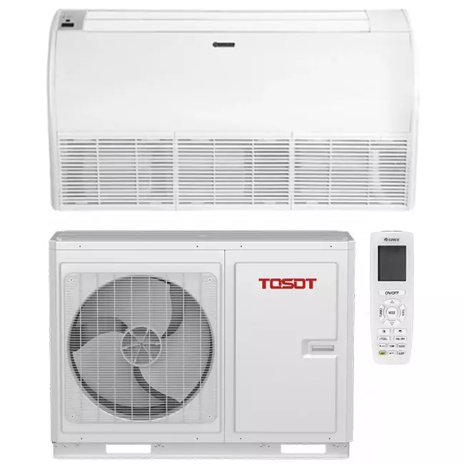 Tosot by GREE Inverter Vloer/Plafond airco FTS-12R R32 3,5 kW set