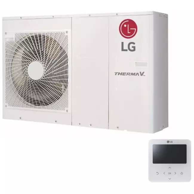 LG Therma-V Monobloc S warmtepomp 380V R32 9,0 kW