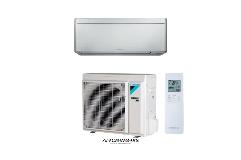 Daikin Stylish wandmodel FTXA20CS + RXA20A 2,0kW Zilver