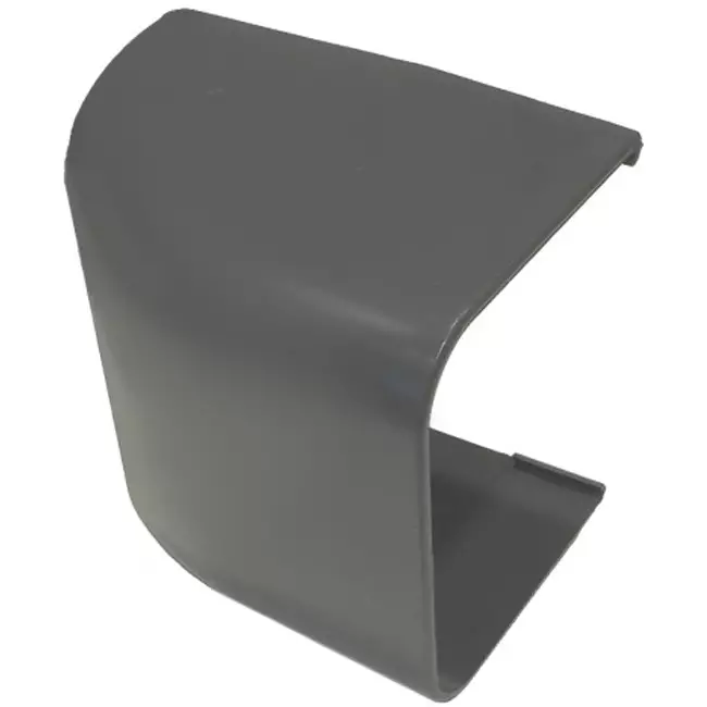 Climaplus airco leidinggoot Eindstuk 90x65mm RAL 7016 GRIJS