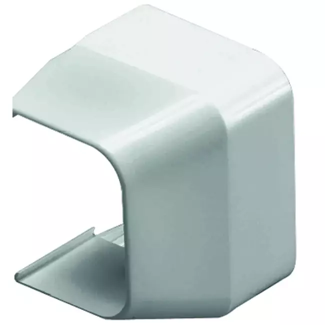 Climaplus airco leidinggoot Reductor van 125x75 naar 90x65mm RAL9010 WIT