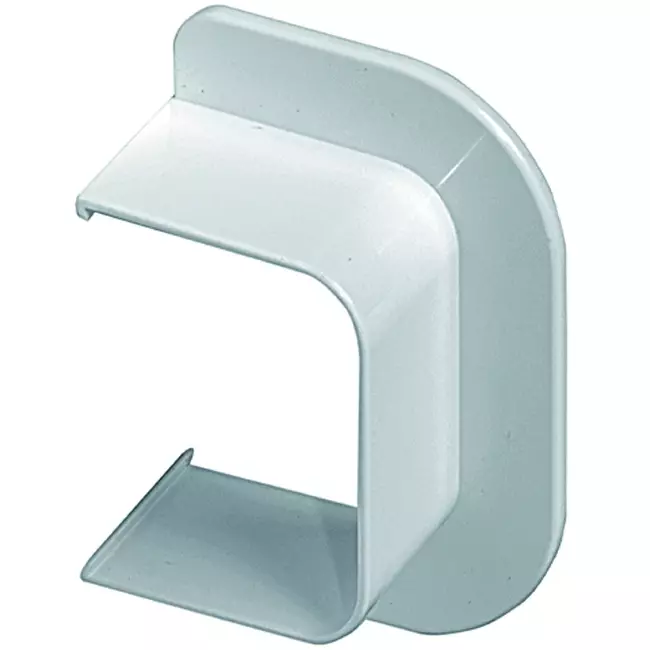 Climaplus airco leidinggoot muurrozet 70x55mm RAL 9010 WIT