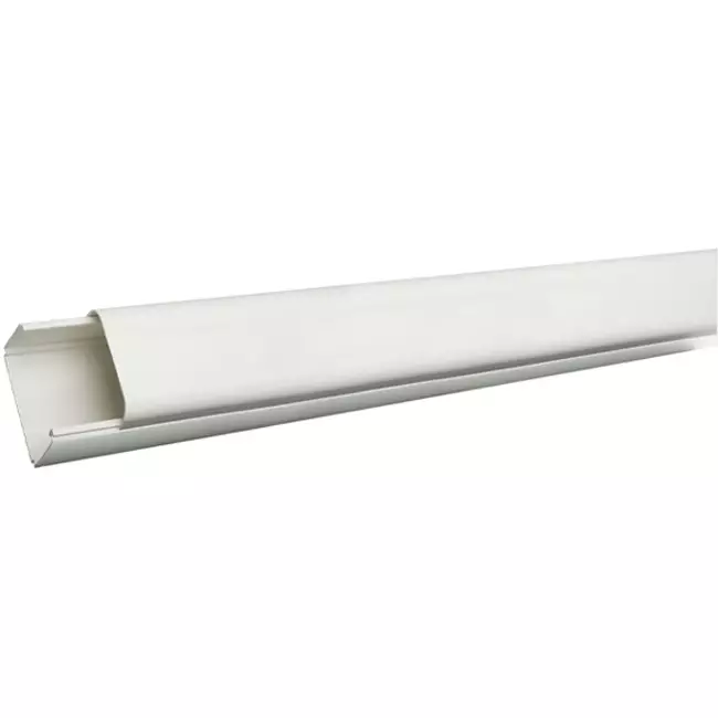 Climaplus airco leidinggoot Montagekanaal 125x75mm, 2 meter RAL 9010 WIT