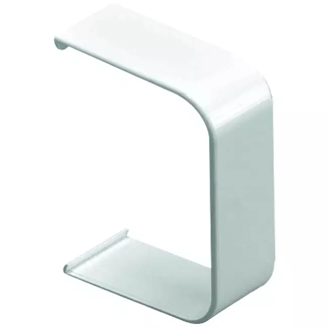 Climaplus airco leidinggoot Verbinding 90x65mm RAL 9010 WIT
