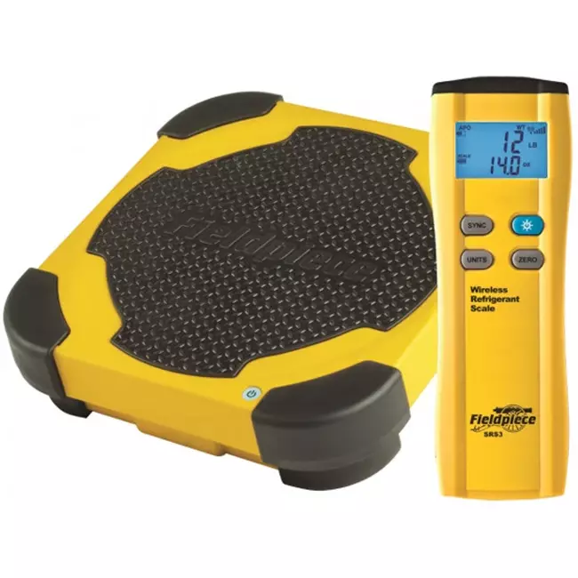Fieldpiece draadloze koelmiddel weegschaal + NMi certificaat