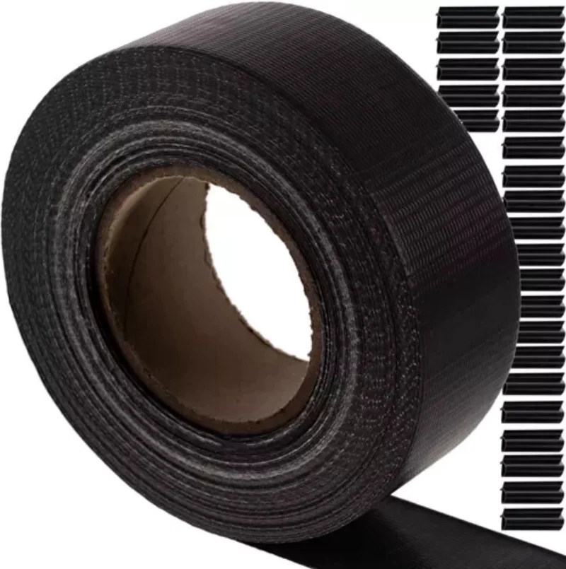 Gardlov Vlechtband Hekwerk - 4.75 cm x 35 m - Premium Kwaliteit - Antraciet