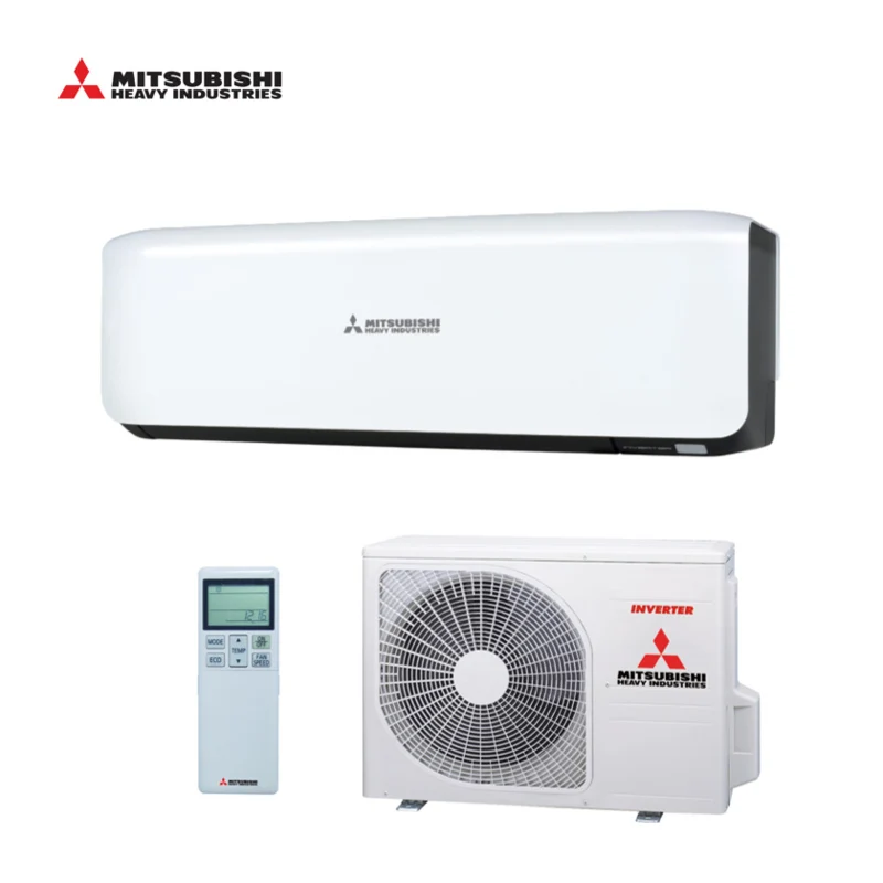 Wand single-split set SRK25ZSX-WFB 2,5 kW Contrast zwart-wit inclusief ingebouwde wifi-module