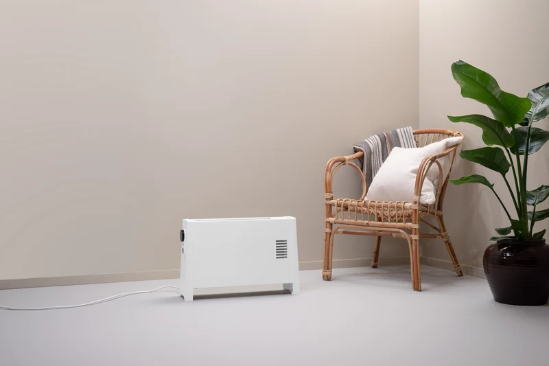 Adax Vilje met elektrische verwarming 2000W Wit