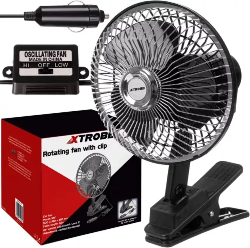 Xtrobb Compacte & verstelbare autoventilator - optimale luchtverdeling
