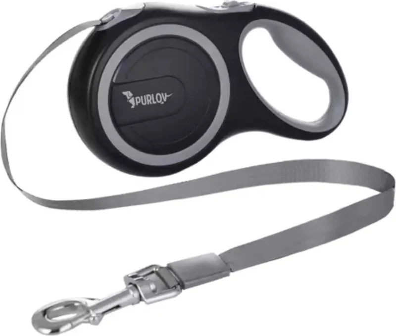 Purlov Automatische Hondenriem 5m/15kg - Veilig en Comfortabel