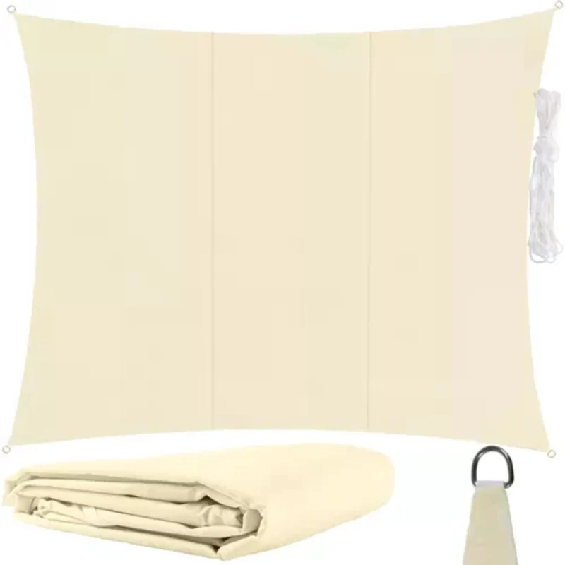 Gardlov Beige Zonneschermzeil 3x4m - Perfecte Schaduw en UV-bescherming