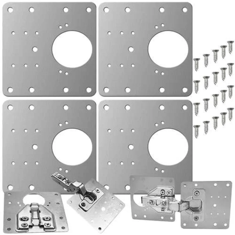 Malatec Meubelscharnier Reparatieset - 4 Stuks: voor Duurzaam Meubelonderhoud
