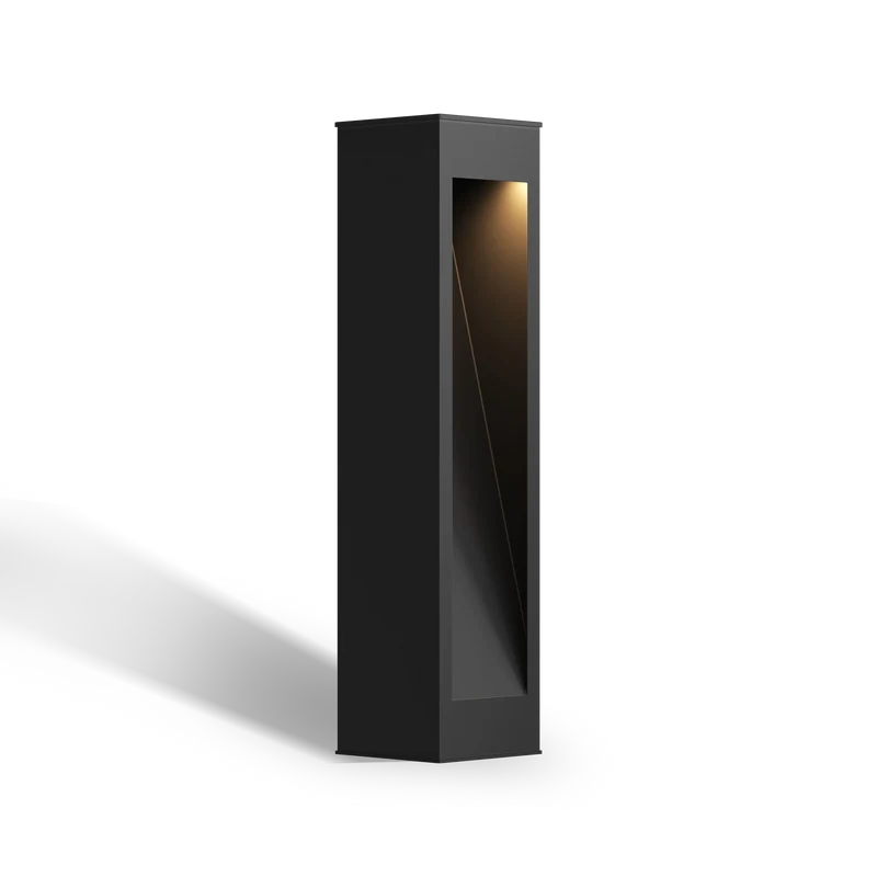 Calex Ivrea Solar Tuinpaal Zwart – Slimme LED Buitenlamp 56 cm