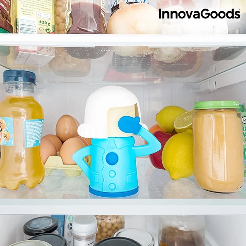 InnovaGoods Koelkastdeoderant - Koelkast verfrisser - met bakpoeder - Maandenteller