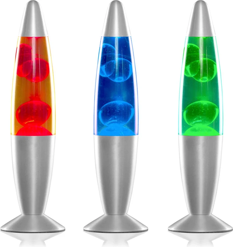 Lavalamp Groen InnovaGoods | Lavalamp voor kinderen 25W Magma | Lavalampen sfeerverlichting | Nachtlampje Kinderen en Volwassenen