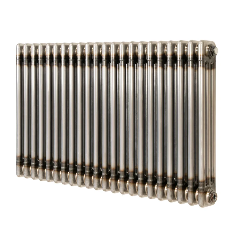 Traditionele Radiator - 3-Kolom - 600 x 1010 mm - Ruw Metaal