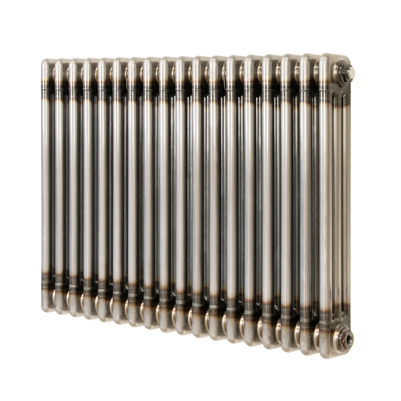 Traditionele Radiator - 3-Kolom - 600 x 830 mm - Ruw Metaal