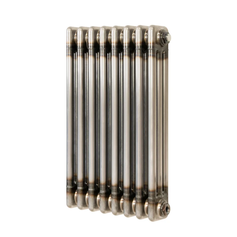 Traditionele Radiator - 3-Kolom - 600 x 425 mm - Ruw Metaal
