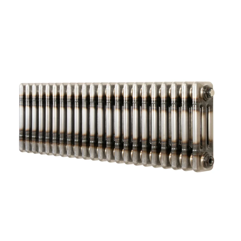 Traditionele Radiator - 3-Kolom - 300 x 1010 mm - Ruw Metaal