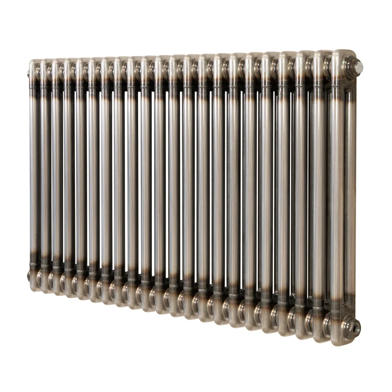 Traditionele Radiator - 2-Kolom - 600 x 1010 mm - Ruw Metaal