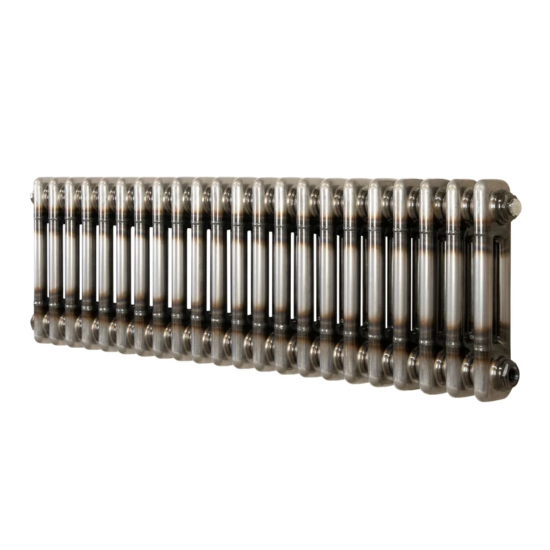 Traditionele Radiator - 2-Kolom - 300 x 1010 mm - Ruw Metaal