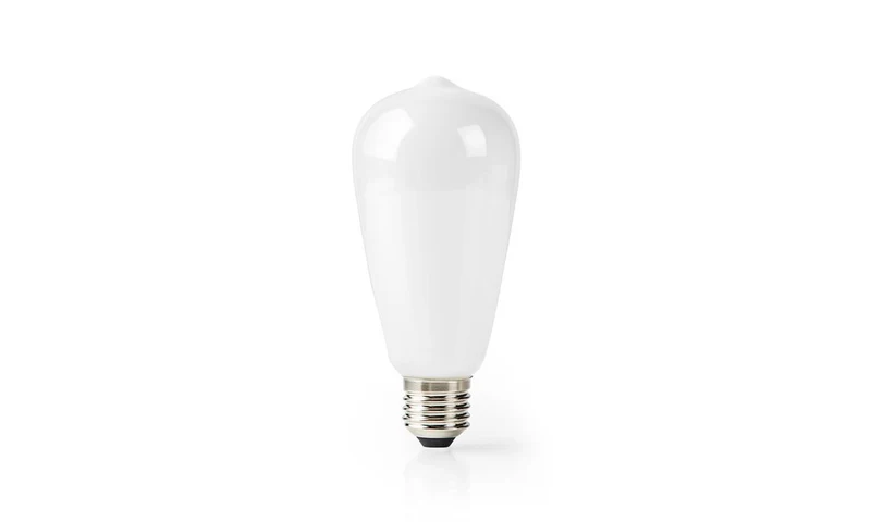 Nedis Smart LED Filamentlampe E27 , 500 lm, 5 W, 2700K, mat rustiek