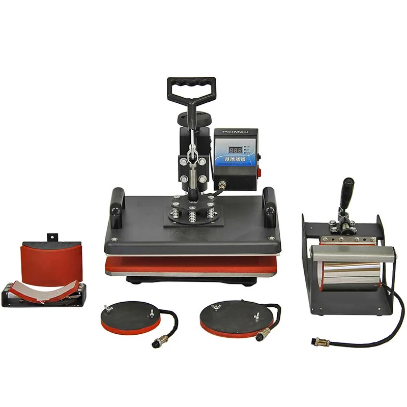PixMax Zwarte Sublimatie 5-in-1 Combi Hittepers