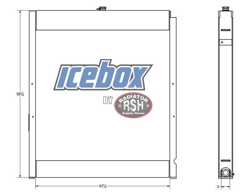 Madill 071 Radiator # 950472