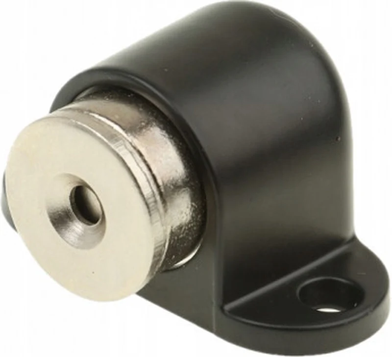 Deurstopper Rond - Zwart - Magneetsluiting – Deurstopper - Deurmagneten voor kastjes – Deurmagneten kasten