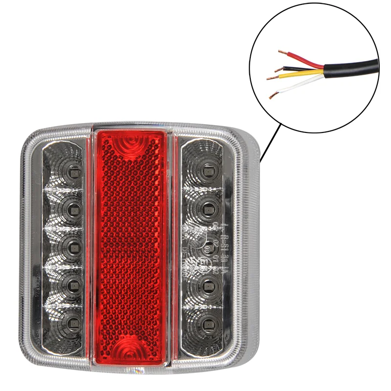 ProPlus Achterlicht 4 functies 98x105mm 14LED PM