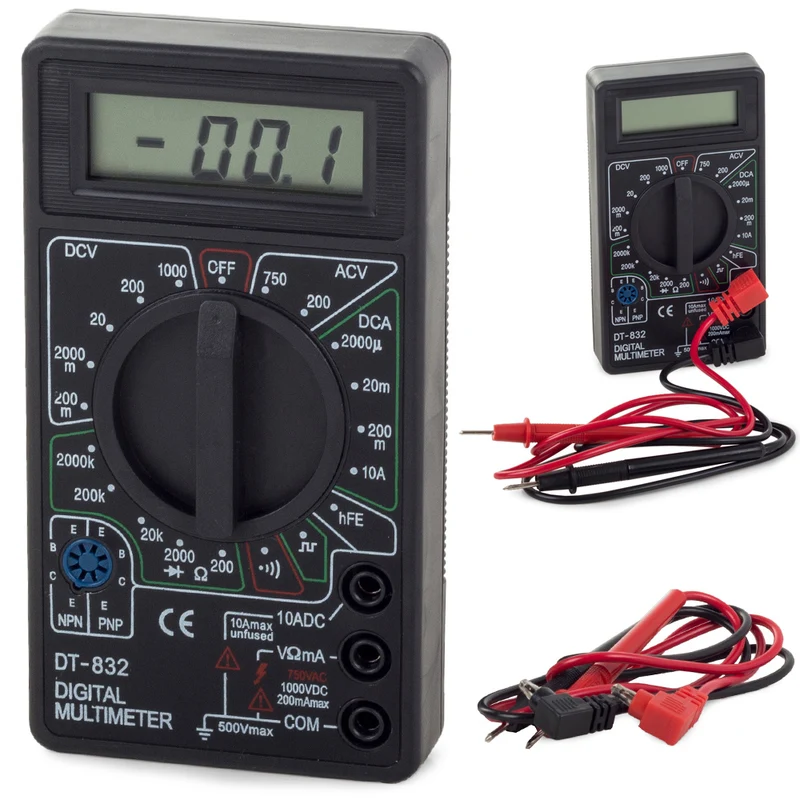 Digitale Multimeter dt-832 digitaal