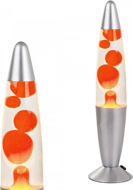 Lavalamp Oranje - 30 cm