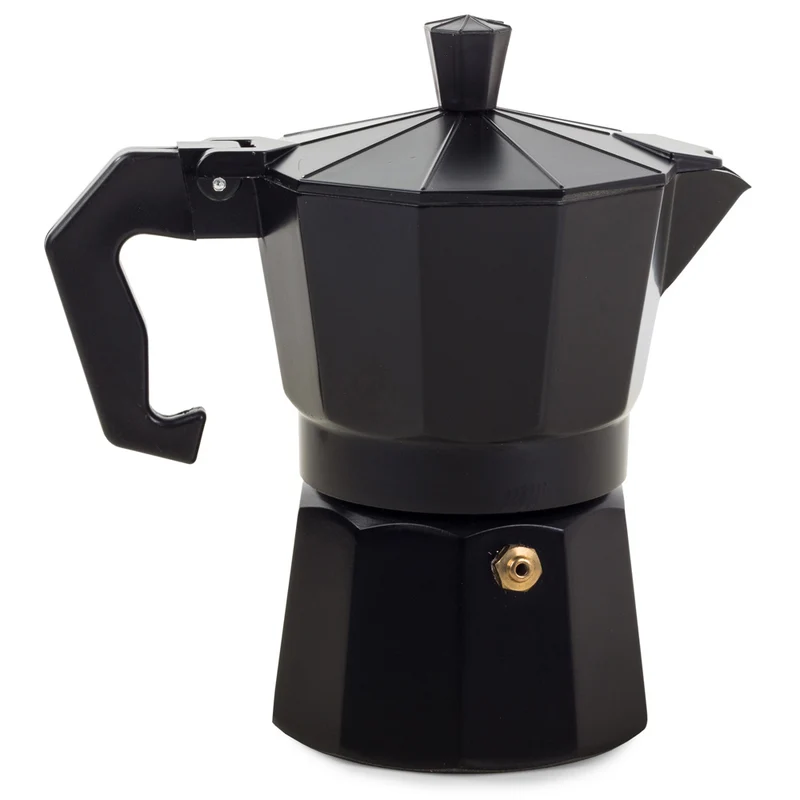 Koffie Percolator 3 Kops - Zwart