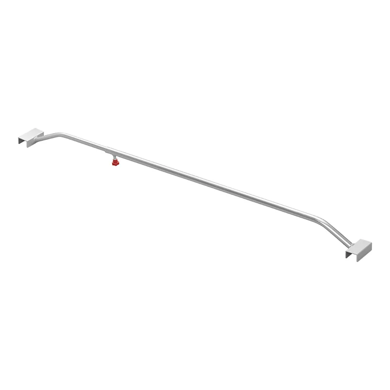 ProPlus Afdekzeilbeugel aluminium uitschuifbaar 132-204cm voor aanhangerzeil