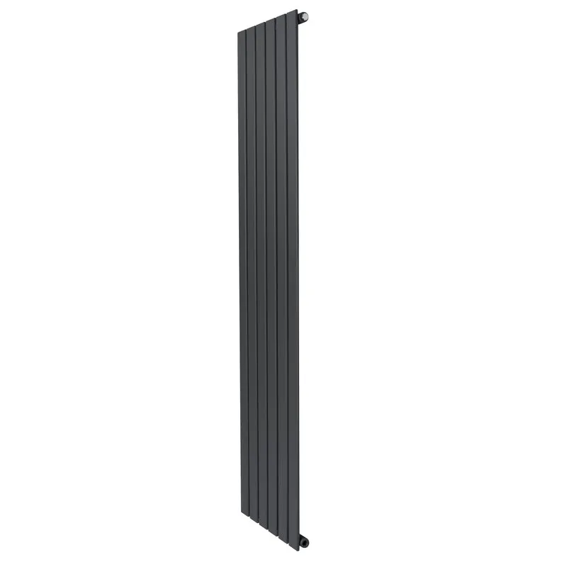 Design Radiator Vlakke Panelen - 1 Kolom – 1800 x 420mm – Antraciet Grijs