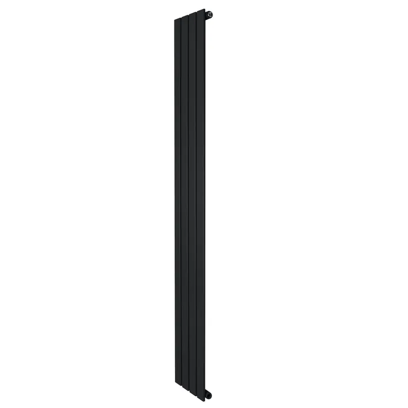 Design Radiator Vlakke Panelen - 1 Kolom – 1800 x 280mm – Zwart