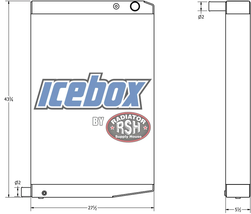 Alexander Dennis Enviro 500 Radiator # 740133