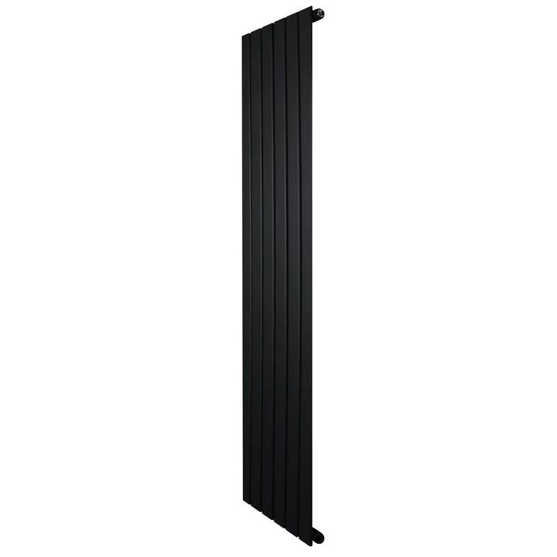 Design Radiator Vlakke Panelen - 1 Kolom - 1600 x 420mm - Zwart