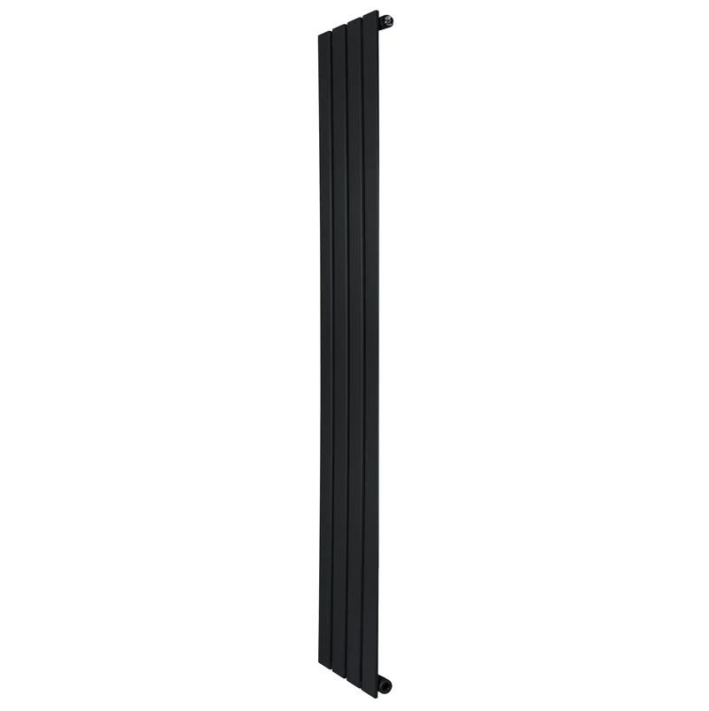 Design Radiator Vlakke Panelen - 1 Kolom – 1600 x 280mm – Zwart