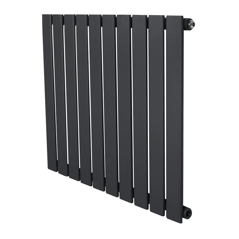 Design Radiator Vlakke Panelen - 1 Kolom – 600 x 700mm – Antraciet Grijs
