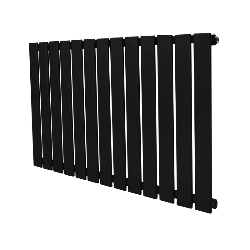 Design Radiator Vlakke Panelen - 1 Kolom – 600 x 910mm – Zwart