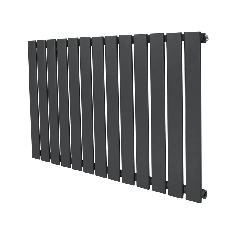 Design Radiator Vlakke Panelen - 1 Kolom – 600 x 910mm – Antraciet Grijs