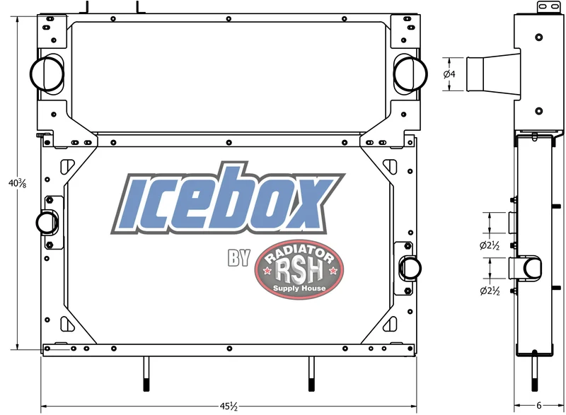 Oshkosh H-Series, XF Broom Cooling Package # 890994