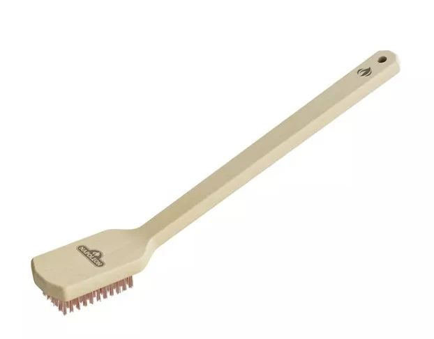 Napoleon Essential wooden grill brush brass
