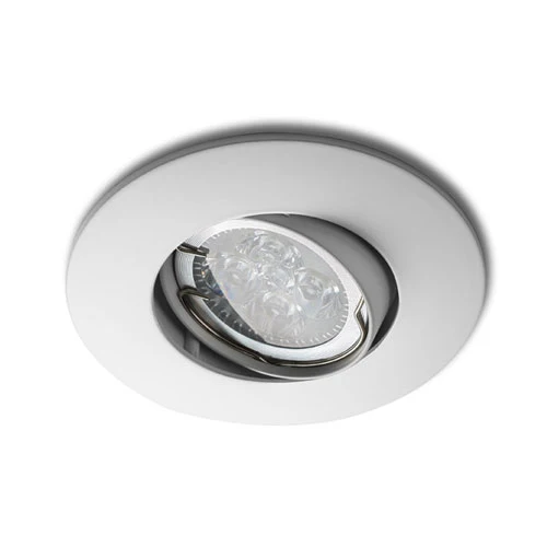 Inbouwspot Lucca - Kantelbaar - Rond 81 mm- Wit