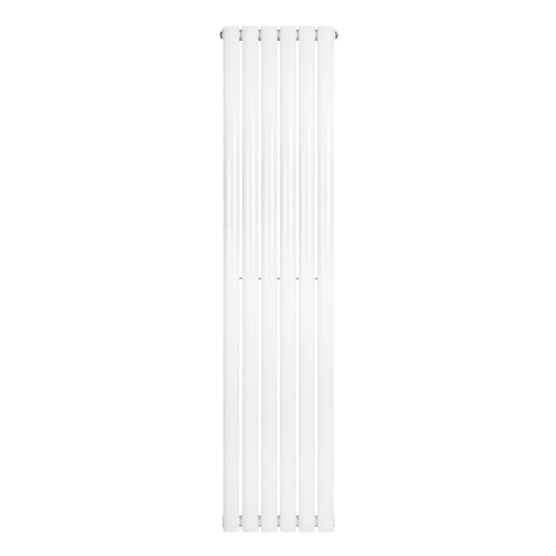 Ovale Design Radiator - 1 Kolom - 1600 mm x 360 mm - Wit