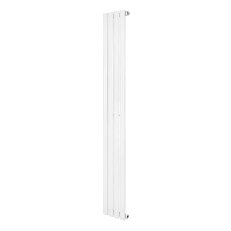 Ovale Design Radiator - 1 Kolom - 1600 mm x 240 mm - Wit